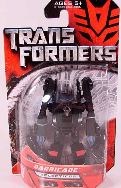 Action Figure Boxes - Transformers: Barricade Decepticon