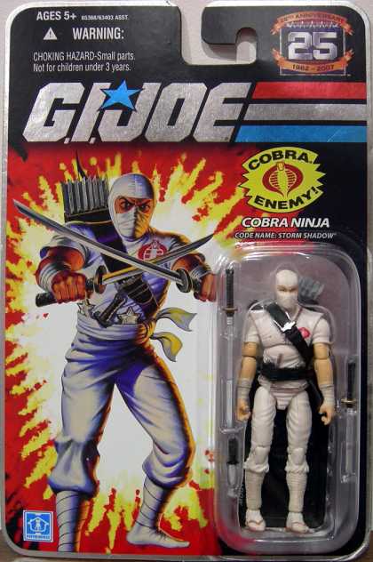 Action Figure Boxes - G.I. Joe Cobra Ninja Codename Storm Shadow