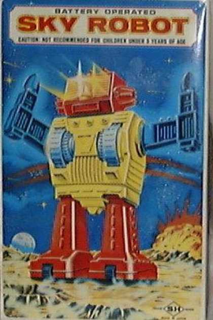 Action Figure Boxes - Sky Robot