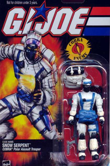 Action Figure Boxes - G.I. Joe: Snow Serpet