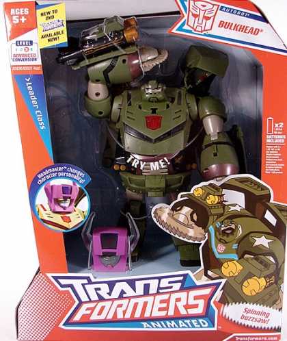 Action Figure Boxes - Transformers Animated: Bulkhead