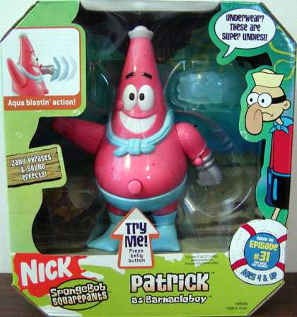Action Figure Boxes - Spongebob Squarepants: Patrick