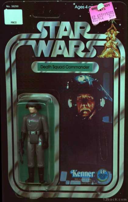 Action Figure Boxes - Star Wars: Death Squad Commander