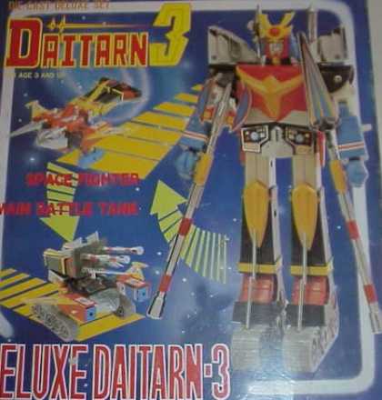 Action Figure Boxes - Deluxe Daitarn 3
