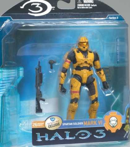 Action Figure Boxes - Halo 3: Spartan Soldier Mark VI