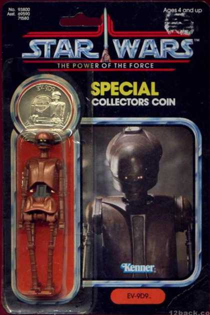 Action Figure Boxes - Star Wars: EV-9D9