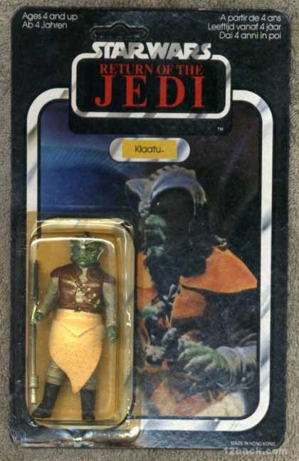 Action Figure Boxes - Star Wars: Klaatu