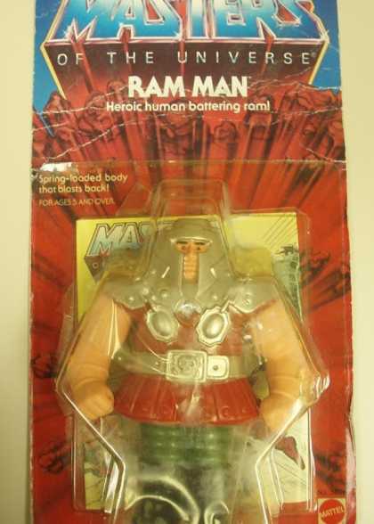 Action Figure Boxes - Masters of the Universe: Ram Man