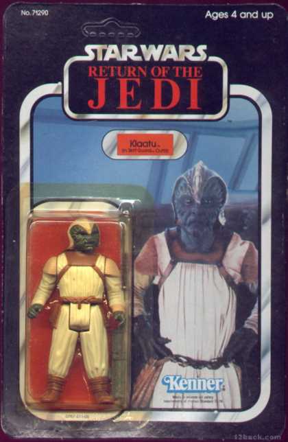 Action Figure Boxes - Star Wars: Klaatu