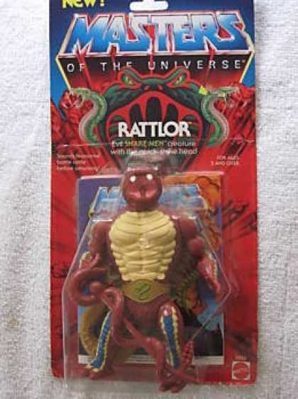 Action Figure Boxes - Masters of the Universe: Rattlor
