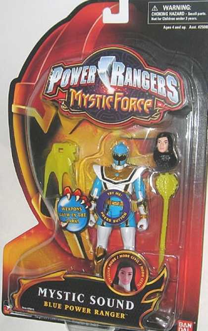 Action Figure Boxes - Power Rangers Mystic Sound