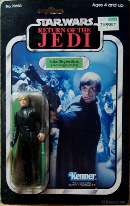 Action Figure Boxes - Star Wars: Luke Skywalker