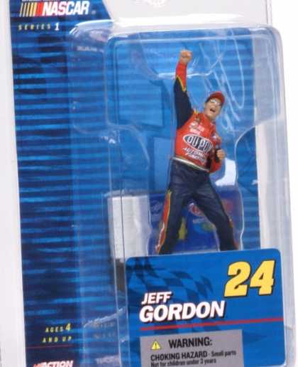 Action Figure Boxes - Nascar: Jeff Gordon