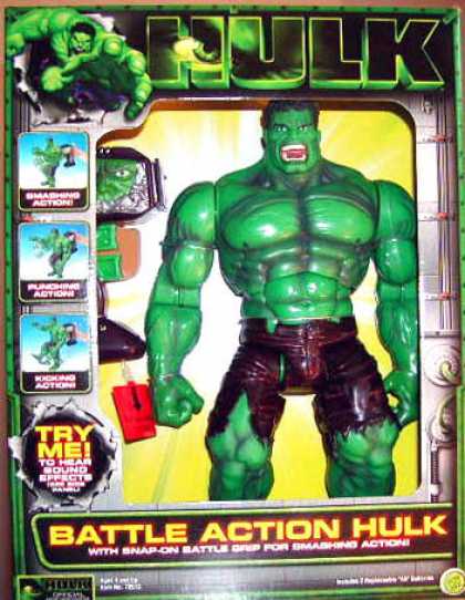 Action Figure Boxes - Hulk