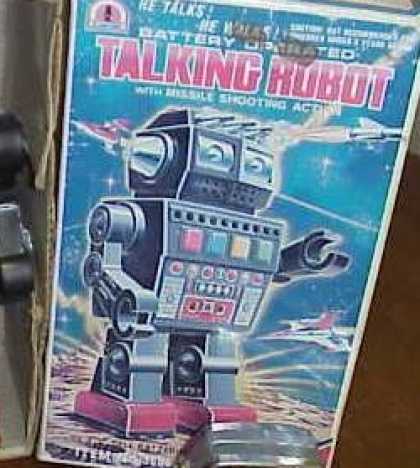 Action Figure Boxes - Talking Robot