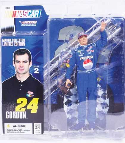 Action Figure Boxes - Nascar: Jeff Gordon