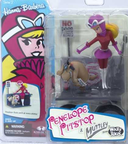 Action Figure Boxes - Hanna-Barbera: Penelope Pitstop and Muttley