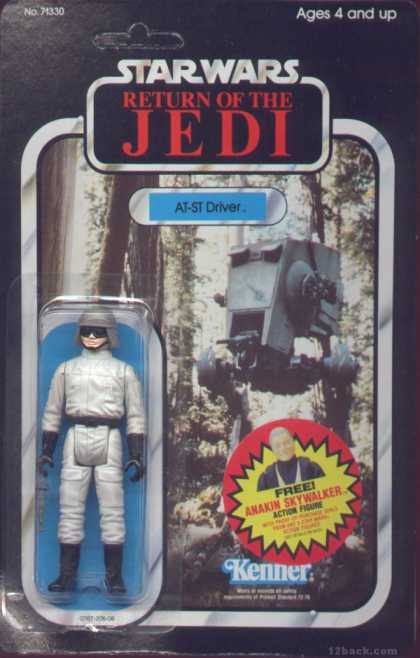 Action Figure Boxes - Star Wars: AT-ST Driver