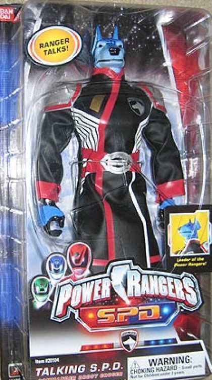 Action Figure Boxes - Power Rangers: Talking S.P.D.