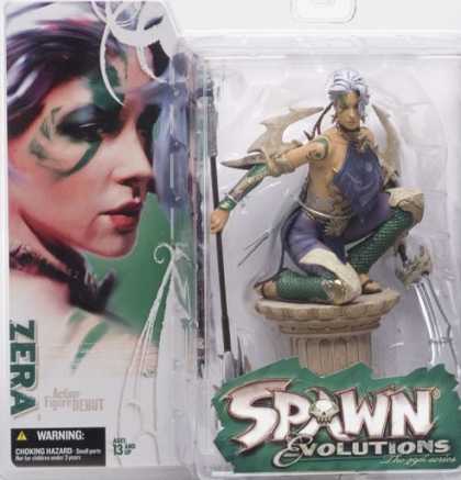 Action Figure Boxes - Spawn Evolutions: Zera