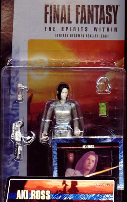 Action Figure Boxes - Final Fantasy: Aki Ross