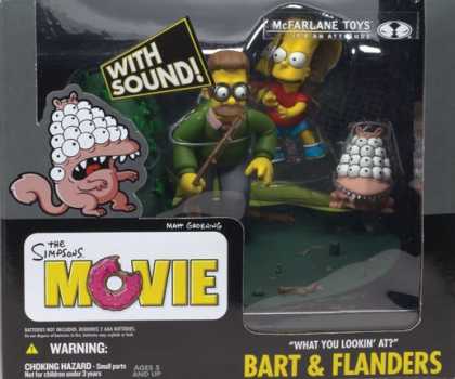 Action Figure Boxes - Simpsons: Bart and Flanders