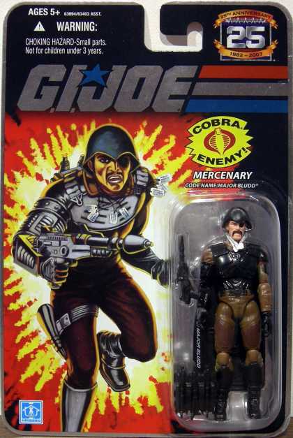 Action Figure Boxes - G.I. Joe: Mercenary Major Bludd