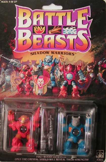 Action Figure Boxes - Battle Beasts Shadow Warriors