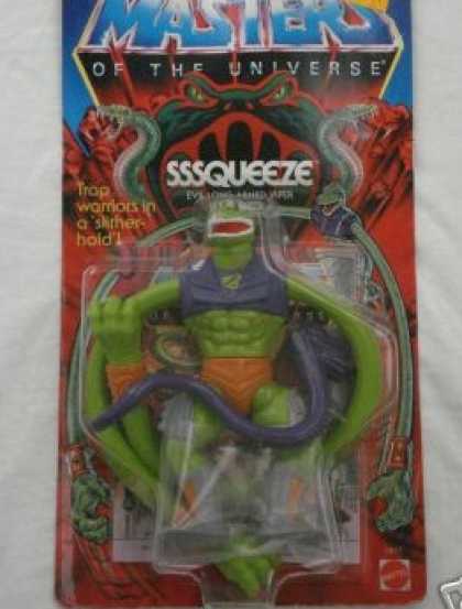 Action Figure Boxes - Masters of the Universe: Sssqueeze