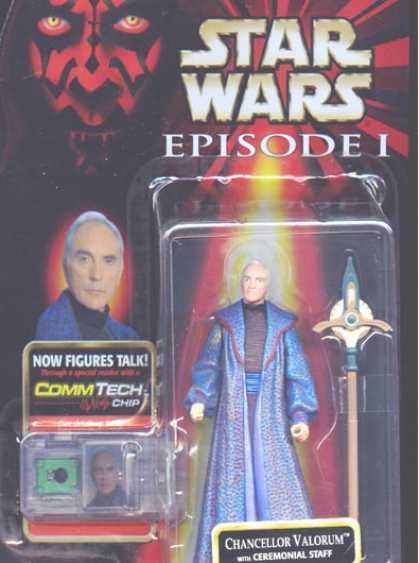 Action Figure Boxes - Star Wars: Chancellor Valorium with Ceremonial Staff