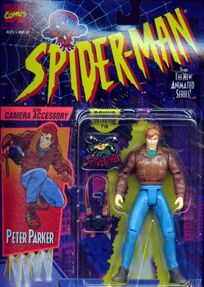 Action Figure Boxes - Spider-Man: Peter Parker