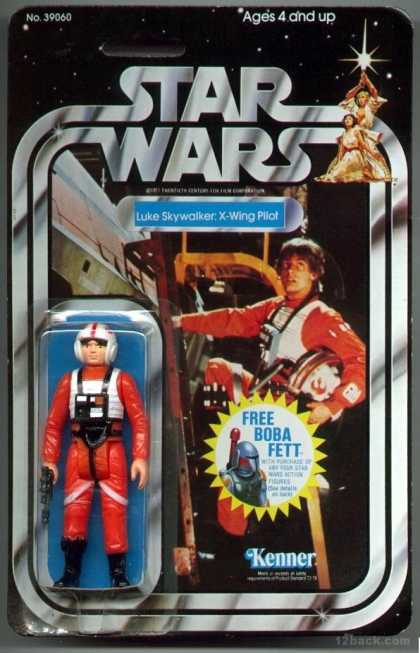 Action Figure Boxes - Star Wars: Luke Skywalker, X-Wing Pilot