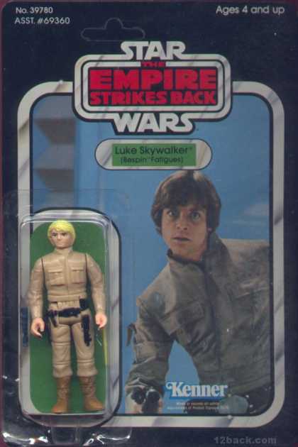 Action Figure Boxes - Star Wars: Luke Skywalker