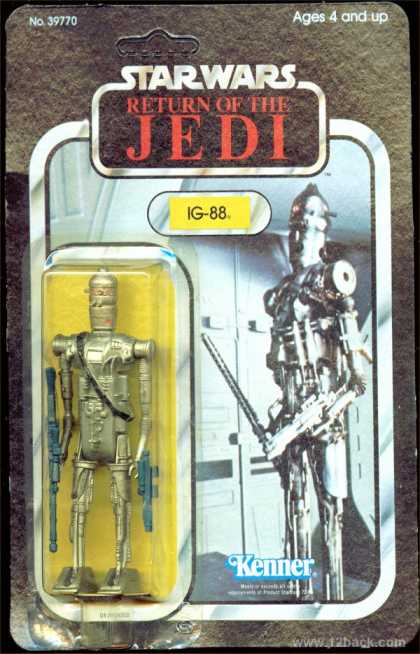Action Figure Boxes - Star Wars: IG-88