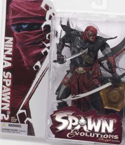 Action Figure Boxes - Spawn Evolutions: Ninja Spawn