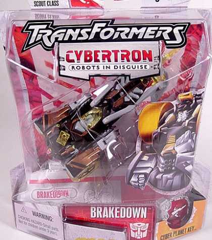 Action Figure Boxes - Transformers Cybertron: Brakedown
