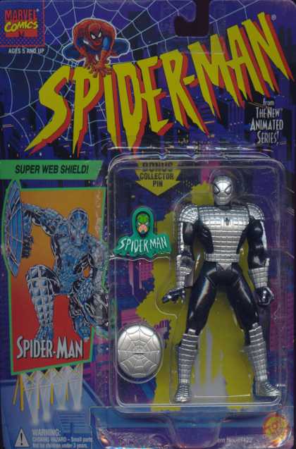 Action Figure Boxes - Spider-Man Super Web Shield