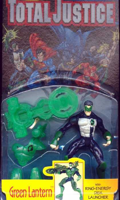 Action Figure Boxes - Total Justice Green Lantern