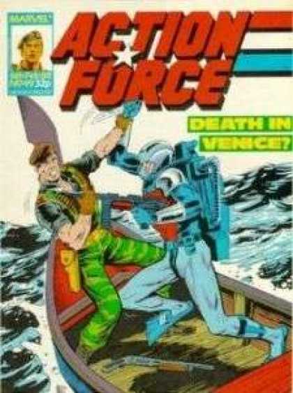 Action Force 49 - Death In Venice - Camoflage - Ocean - Boat - Scuba Gear