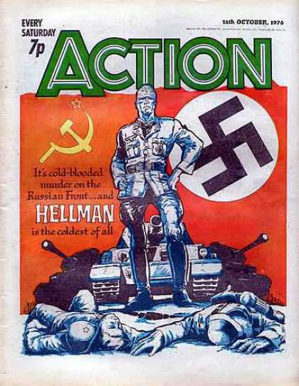 Action 36 - Nazi - Tank - October - 1976 - Hellman