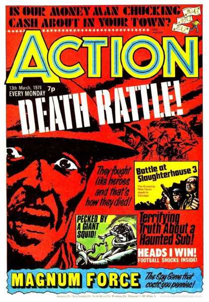 Action 5 - Scared Man - Supernatural - Sea Monsters - Secret Agent - Heroic Death