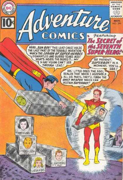 Adventure Comics 290 - Superman - Sun Boy - Lead - Superboy - 10 Cents - Curt Swan