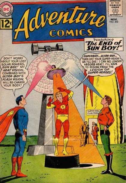 Adventure Comics 302 - Sun Boy - Superboy - Curt Swan