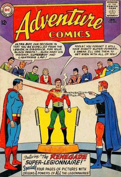 Adventure Comics 316 - Superboy - Superman - Ultra Boy - Curt Swan