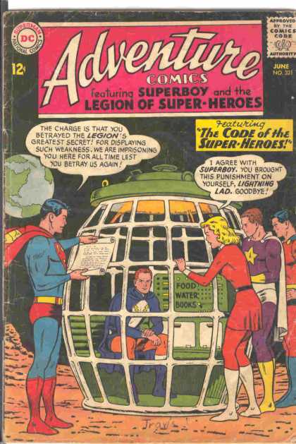 Adventure Comics 321 - Superboy - Legion - Cage - Curt Swan