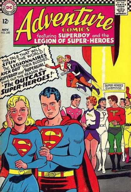 Superman - Crying - Dc - Dc Comics - Superboy - Curt Swan Adventure Comics 350 - Superman - Crying - Dc - Dc Comics - Superboy - Curt Swan