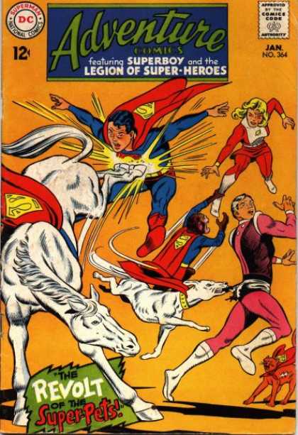 Curt Swan Adventure Comics 364 - Curt Swan