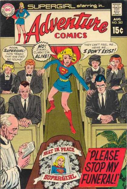 Adventure Comics 383 - Supergirl - Clark Kent - Jimmy Olsen - Curt Swan, Neal Adams