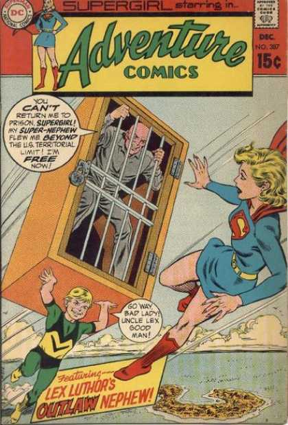 Lex Luthor - Supergirl - Curt Swan, Murphy Anderson Adventure Comics 387 - Lex Luthor - Supergirl - Curt Swan, Murphy Anderson