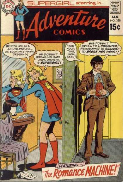 Supergirl - Brainiac - Linda Danvers - Curt Swan, Murphy Anderson Adventure Comics 388 - Supergirl - Brainiac - Linda Danvers - Curt Swan, Murphy Anderson